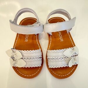 L’Amour Toddler Girl Sandals